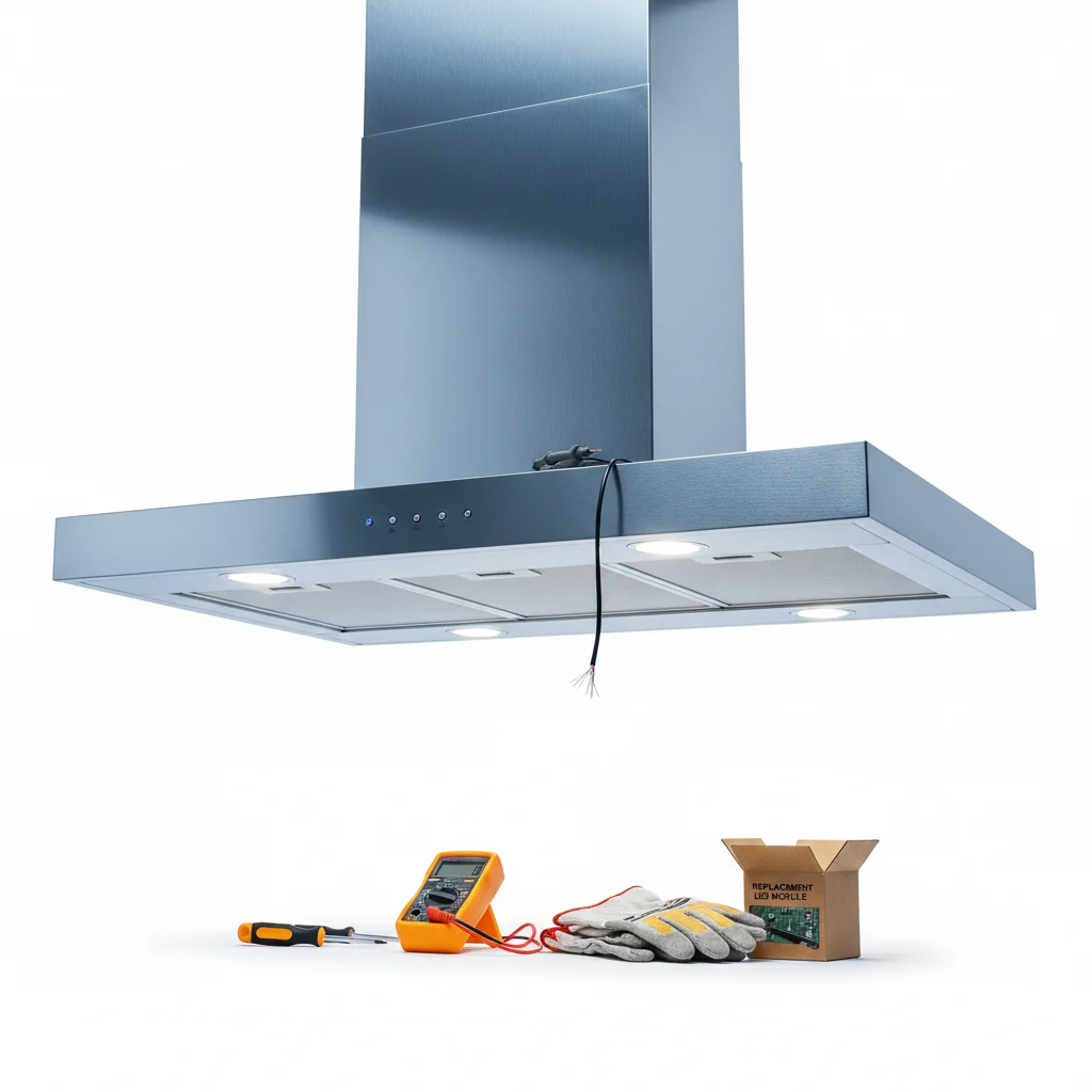 range hood light not working